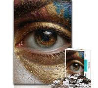 Puzzles Œil de la Pyramide égyptienne pour Adolescents, Aidez Le Cerveau à exercer des Jouets addictifs pour cultiver la Patience Une œuvre d'art 50x75cm