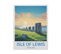 Puzzles，Île de Lewis Écosse，en Papier Photo, Décoration De La Maison Moderne pour Salon Bureau-1000 Pièces（50x70cm）-HR92