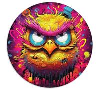 Puzzles impossibles Oiseau Rose pour Adultes 1000 pièces, Jeu interactif Familial, pour Les fêtes, Jeu d'activités familiales 67,5 x 67,5 cm