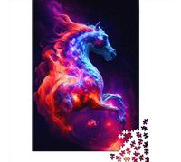 Puzzles impossibles pour adultes Horse1 Puzzle de 1000 pièces Puzzle en papier Cadeaux de Noël pour adultes 1000 pièces (38x26 cm)