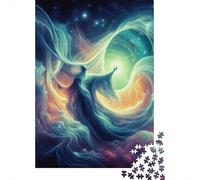 Puzzles impossibles pour adultes, puzzles fantastiques fantômes de 1000 pièces, puzzles en bois, cadeaux de Noël pour adultes, 1000 pièces (75x50 cm)