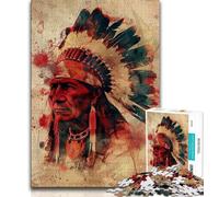 Puzzles Indiens 1000 pièces pour Adultes Jouets éducatifs Anti-Stress Cadeaux d'anniversaire Uniques 75x50cm