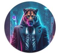 Puzzles Inspecteur Léon 1000 pièces pour Adultes Puzzles Ronds 1000 pièces pour Adultes Idéal pour Le Plaisir en Famille, la détente et Les Cadeaux de Vacances 67,5 x 67,5 cm