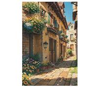 Puzzles Japon Style 1000 Pièces pour Adolescents Puzzle Créatif en Bois Jouet Jeu Familial Difficulté Défi Puzzles （78×53cm）