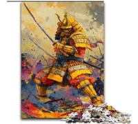 Puzzles Japonais Golden Ninja pour Adultes et Adolescents, à partir de 14 Ans, Jeu de Noël Anti-Stress, Cadeaux pour Femmes (26x38cm)