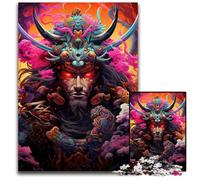 Puzzles Japonais Sakura Samurai pour Adultes 1000 pièces Puzzles pour Adultes Défi cérébral Cadeau Activité éducative pour Adolescents 1000 pièces (75 x 50 cm)