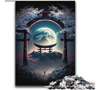 Puzzles Japonais Torii Gate pour Adolescents 2000, adaptés aux 14 Ans et Plus, décoration Murale, Cadeau d'anniversaire de Noël (70x100cm)