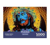 Puzzles Jésus-Christ étanche 1000 pièces pour Adultes, Cadeaux stimulants et éducatifs
