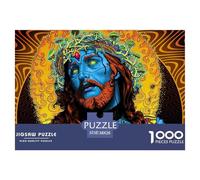 Puzzles Jésus-Christ étanche 1000 pièces pour Adultes, Jeux éducatifs Amusants