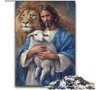 Puzzles Jésus pour Adolescents, 2000 pièces, Art intéressant, réduction du Stress, liste de souhaits avec Le Père Noël, pour Les 14 Ans (70x100cm)