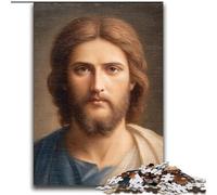 Puzzles Jésus pour Adultes : 2000 pièces, Jouets addictifs, défis d'intelligence cérébrale, Cadeaux d'anniversaire pour Les 14 Ans et Plus (70x100cm)