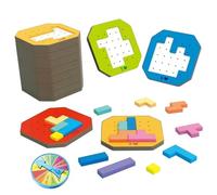Puzzles, Jeu de 128 pièces, Blocs EVA sûrs, Jeux éducatifs Parents-Enfants stimulants pour Le Cerveau avec Plusieurs Modes de Jeu, Puzzles stimulants pour Enfants, Jeux cérébraux pour
