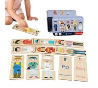 Puzzles,Jeu Éducatif STEM Interactif et Collectionnable - Puzzle Familial | pour Adolescents Garçons Filles Jeunes - Idéal Maison Voyage École Maternelle