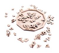 Puzzles,Jeux De Société À Pensée Inverse - Puzzles Impossibles Et Difficiles - pour Adultes Adolescents Garçons Filles Voyage Anniversaire Maison Vacances Nuit Avion Voiture Voyages Fête