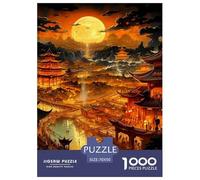 Puzzles Jigsaw 1000 Pièces Anciennes Villes Chinoises Puzzles 70x50cm/1000pcs pour Enfants Cadeau Jeu D'Intelligence Familial DIY Carton