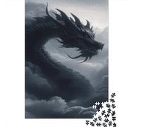 Puzzles Jigsaw 1000 Pièces Dragon Mythique Puzzles 38x26cm/1000pcs pour Enfants Cadeau Jeu D'Intelligence Familial Bricolage Carton