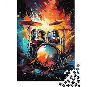 Puzzles Jigsaw 1000 Pièces Drum Set Art d'explosion Puzzles 52x38cm/1000pcs pour Enfants Cadeau Jeu D'Intelligence Familial DIY Carton