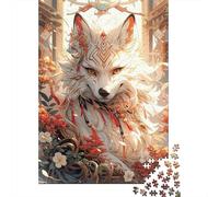 Puzzles Jigsaw 1000 Pièces Esprit Mythique Fox Puzzles 38x26cm/1000pcs pour Enfants Cadeau Jeu D'Intelligence Familial Bricolage Carton