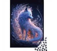Puzzles Jigsaw 1000 Pièces Esprit Mythique Fox Puzzles 38x26cm/1000pcs pour Enfants Cadeau Jeu D'Intelligence Familial DIY Carton