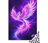 Puzzles Jigsaw 1000 Pièces Esprit Phoenix Violet Puzzles 70x50cm/1000pcs pour Enfants Cadeau Jeu D'Intelligence Familial Bricolage Carton