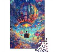 Puzzles Jigsaw 1000 Pièces Fantasy Balloon Vol Puzzles 70x50cm/1000pcs pour Enfants Cadeau Jeu D'Intelligence Familial DIY Carton