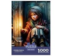 Puzzles Jigsaw 1000 Pièces Fille Match Puzzles 70x50cm/1000pcs pour Enfants Cadeau Animaux Jeu D'Intelligence Pression Réduite Bricolage Carton