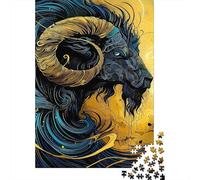 Puzzles Jigsaw 1000 Pièces Illustration Abstraite de Ram Puzzles 70x50cm/1000pcs pour Adultes Et Enfants Cadeau Jeu D'Intelligence Familial Bricolage Carton