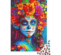 Puzzles Jigsaw 1000 Pièces Journée de l'art Mort Puzzles 70x50cm/1000pcs pour Enfants Cadeau Jeu D'Intelligence Pression Réduite Bricolage Carton