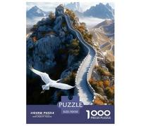 Puzzles Jigsaw 1000 Pièces La Grande Muraille Puzzles 70x50cm/1000pcs pour Enfants Cadeau Jeu D'Intelligence Pression Réduite DIY Carton