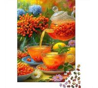 Puzzles Jigsaw 1000 Pièces thé Baie Verser scène Puzzles 70x50cm/1000pcs pour Adultes Et Enfants Cadeau Jeu D'Intelligence Familial Bricolage Carton