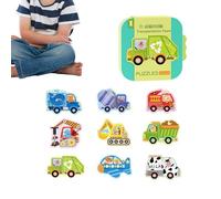 Puzzles | Jouet Éducatif en Dessin Animé pour Apprentissage Précoce - Puzzles Maternelle - pour Voyage Fête Salle de Classe Maternelle 3-5 Ans Garçons Filles Remplissage Chaussettes Noël