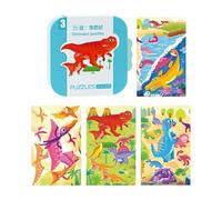 Puzzles,Jouet Éducatif en Dessin Animé pour Apprentissage Précoce - Puzzles Maternelle | pour Voyage Fête Salle de Classe Maternelle 3-5 Ans Garçons Filles Remplissage Chaussettes Noël