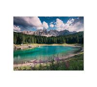 Puzzles，joyau des Dolomites，Adultes Puzzle en Bois, Décoration De La Maison Moderne pour Le Salon-1000 Pièces（75x50cm）-B33