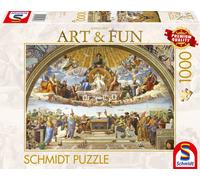Schmidt Spiele 58527 Markus Binz Disputation du Saint Sacrement 2024 Puzzle 1000 pièces Multicolore