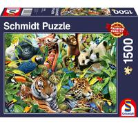 Puzzles La Diversité Du Monde Animal, 1500 Pcs