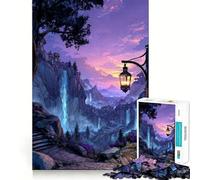 Puzzles La Lumière Qui Guide pour Adultes, 1000 pièces, pour stimuler la mémoire, Moments de détente, Motif à Assembler, liste de souhaits du Père Noël 38x26cm