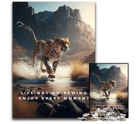 Puzzles « La Vie n'a en arrière » pour Adultes : 1 000 Puzzles impossibles pour Adultes et Adolescents, soirée de Jeux en Famille, idée Cadeau stimulante pour Le Cerveau (50 x 75 cm)