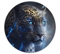 Puzzles Léopard Fantastique pour Adultes Puzzles 1000 Pièces pour Adultes Cadeau Parfait pour Parents, Amoureux, Amis - 14 Ans et Plus 67,5x67,5cm