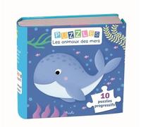 Puzzles Les Animaux Des Mers - 10 Puzzles Progressifs