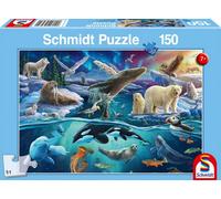 Puzzles Les Animaux Du Grand Nord, 150 Pcs