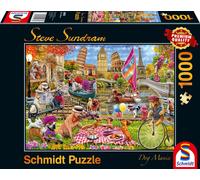 Puzzles Les Chiens En Goguette, 1000 Pcs