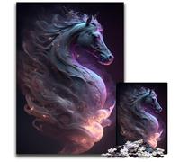 Puzzles Licorne Infinis pour 1000 pièces en Carton, défi cérébral, Cadeau Parfait pour Les Adolescents et décoration intérieure 26x38cm/10,23x14,96 Pouces