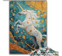 Puzzles Licorne Mystérieuse pour Adultes et Ados 2000 Pièces, Activités Familiales Amusantes à la Maison, Cadeau d'anniversaire, Cadeaux de Voyage (70x100cm)