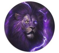 Puzzles Lion Fantastique pour Adultes, Puzzles 1000 Pièces, Amusants et Créatifs en Famille, Parfaits pour Les Anniversaires et Les Vacances 67,5 x 67,5 cm