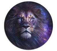 Puzzles Lion Fantastique pour Adultes Puzzles 1000 Pièces pour Adultes Casse-tête Stimulant, Activité Familiale, Décoration Intérieure, Cadeau de Vacances 67,5x67,5cm