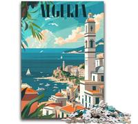 Puzzles Littoral Algérien pour Adolescents 2000 pièces, pour 14 Ans et Plus Entraînez Votre Cerveau et Vos Mains Cadeaux de Noël 2000 pièces (70x100cm)