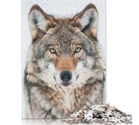 Puzzles Loup 1000 pièces pour Adultes | | Puzzles Amusants en Famille pour Adultes, Cadeaux, Jeux intellectuels, 1000 pièces (75 x 50 cm)