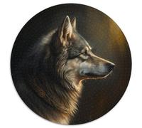 Puzzles Loup Fantastique pour Adultes, Puzzles 1000 Pièces, Amusants et Créatifs en Famille, Parfaits pour Les Anniversaires et Les Vacances 67,5 x 67,5 cm
