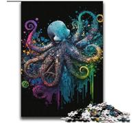 Puzzles Loutres colorées 2000 pièces pour Adolescents, Jouets addictifs, Stimulant l'intelligence cérébrale, Cadeaux d'anniversaire pour Les 14 Ans et Plus 70x100cm