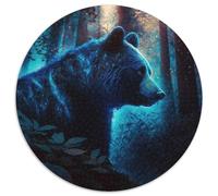 Puzzles Lumos Bears 1000 pièces pour Adultes, décoration d'intérieur colorée et Jeu Familial interactif, (67,5 x 67,5 cm)